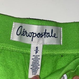 Green sequence booty shorts